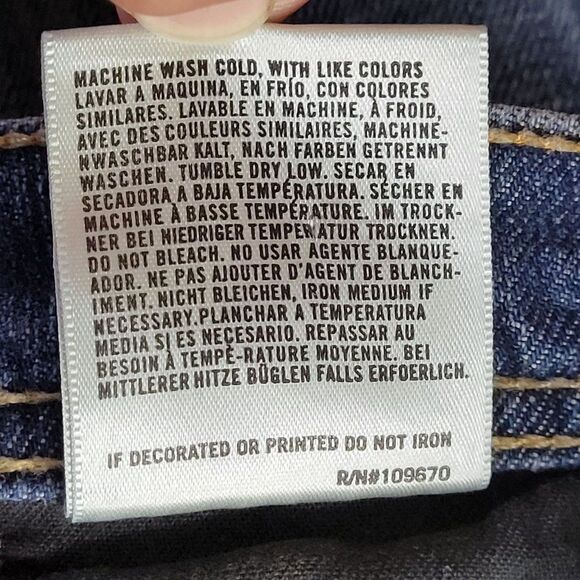 Vintage Citizens of Humanity Jeans 28 Ingrid 002 Stretch Low Waist Flare - Picture 16 of 16